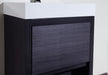 KubeBath | Bliss 24" Gray Oak Free Standing Modern Bathroom Vanity KubeBath - Vanities KubeBath   