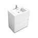 KubeBath | Bliss 30" High Gloss White Free Standing Modern Bathroom Vanity KubeBath - Vanities KubeBath   