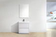 KubeBath | Bliss 30" High Gloss White Free Standing Modern Bathroom Vanity KubeBath - Vanities KubeBath   