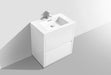 KubeBath | Bliss 30" High Gloss White Free Standing Modern Bathroom Vanity KubeBath - Vanities KubeBath   