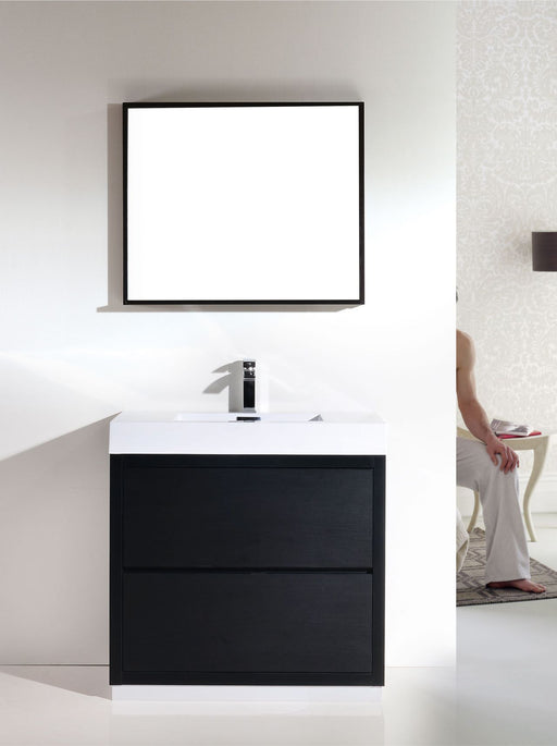 KubeBath | Bliss 36" Black Free Standing Modern Bathroom Vanity KubeBath - Vanities KubeBath   