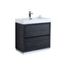 KubeBath | Bliss 36" Gray Oak Free Standing Modern Bathroom Vanity KubeBath - Vanities KubeBath   