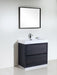 KubeBath | Bliss 36" Gray Oak Free Standing Modern Bathroom Vanity KubeBath - Vanities KubeBath   