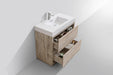 KubeBath | Bliss 36" Nature Wood Free Standing Modern Bathroom Vanity KubeBath - Vanities KubeBath   