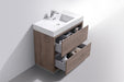 KubeBath | Bliss 40" Butternut Free Standing Modern Bathroom Vanity KubeBath - Vanities KubeBath   