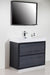 KubeBath | Bliss 40" Gray Oak Free Standing Modern Bathroom Vanity KubeBath - Vanities KubeBath   