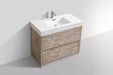 KubeBath | Bliss 40" Nature Wood Free Standing Modern Bathroom Vanity KubeBath - Vanities KubeBath   