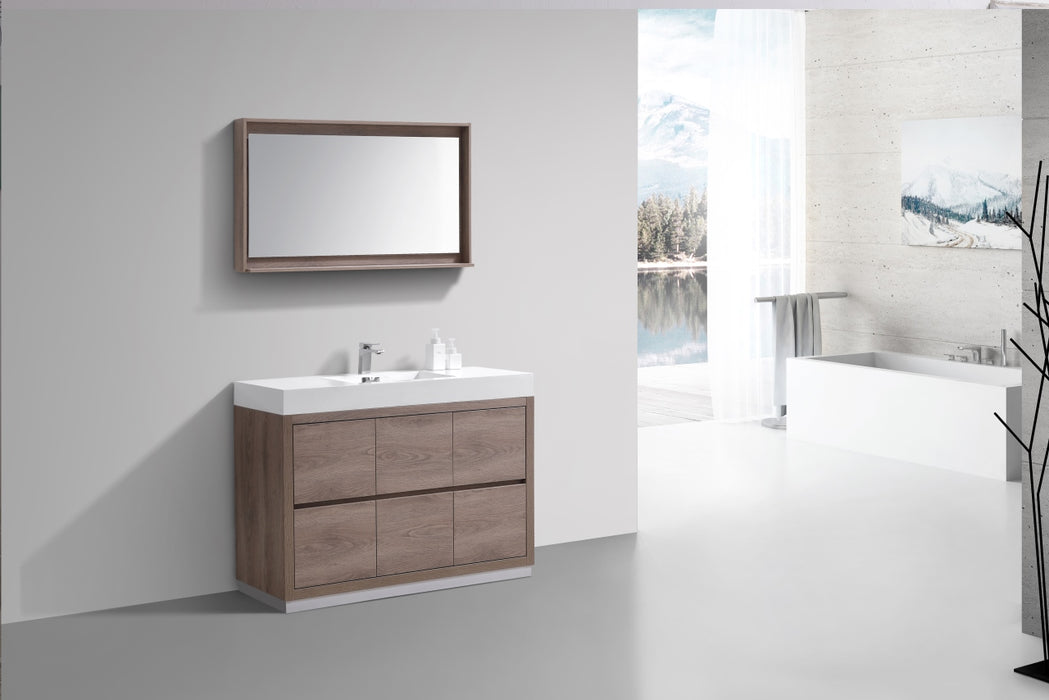 KubeBath | Bliss 48" Butternut Free Standing Modern Bathroom Vanity KubeBath - Vanities KubeBath   