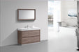 KubeBath | Bliss 48" Butternut Free Standing Modern Bathroom Vanity KubeBath - Vanities KubeBath   