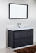 KubeBath | Bliss 48" Gray Oak Free Standing Modern Bathroom Vanity KubeBath - Vanities KubeBath   