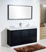 KubeBath | Bliss 60" Single Sink Black Free Standing Modern Bathroom Vanity KubeBath - Vanities KubeBath   