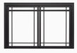 Simplifire | 25" Mission Door Front - Operable Simplifire - Electric Fireplace Accessories Simplifire   