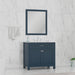 Alya Bath | Norwalk 36" Vanity Blue with Carrera Marble Top (Free Standing) Alya Bath - Vanities Alya Bath   