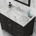 Alya Bath | Norwalk 42" Vanity Espresso with Carrera Marble Top (Free Standing) Alya Bath - Vanities Alya Bath   