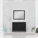 Alya Bath | Norwalk 48" Vanity Espresso with Carrera Marble Top (Free Standing) Alya Bath - Vanities Alya Bath   