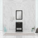 Alya Bath | Wilmington 24" Vanity Espresso with Carrera Marble Top (Free Standing) Alya Bath - Vanities Alya Bath   