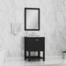 Alya Bath | Wilmington 24" Vanity Espresso with Carrera Marble Top (Free Standing) Alya Bath - Vanities Alya Bath   