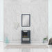 Alya Bath | Wilmington 24" Vanity Gray with Carrera Marble Top (Free Standing) Alya Bath - Vanities Alya Bath   