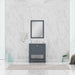 Alya Bath | Wilmington 30" Vanity Gray with Carrera Marble Top (Free Standing) Alya Bath - Vanities Alya Bath   