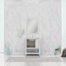 Alya Bath | Wilmington 30" Vanity White with Carrera Marble Top (Free Standing) Alya Bath - Vanities Alya Bath   