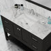 Alya Bath | Wilmington 48" Vanity Espresso with Carrera Marble Top (Free Standing) Alya Bath - Vanities Alya Bath   