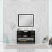 Alya Bath | Wilmington 48" Vanity Espresso with Carrera Marble Top (Free Standing) Alya Bath - Vanities Alya Bath   