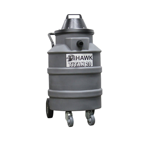 Hawk | 29 Gallon Commercial Wet/Dry Vacuum w/ Tool Kit, w/ Drain Valve, 2 HP 115V DC 50/60 Hz  Wet Dry Vacuum Hawk Enterprises   