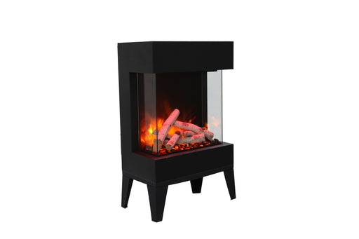 Amantii | Tru-View Cube | 3-Sided Electric Fireplace Indoor / Outdoor Amantii - Electric Fireplace Amantii   