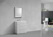 KubeBath | Milano 30" High Glossy White Modern Bathroom Vanity KubeBath - Vanities KubeBath   