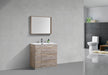 KubeBath | Milano 36" Nature Wood Modern Bathroom Vanity KubeBath - Vanities KubeBath   