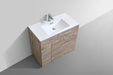 KubeBath | Milano 36" Nature Wood Modern Bathroom Vanity KubeBath - Vanities KubeBath   