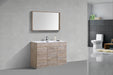 KubeBath | Milano 48" Single Sink Nature Wood Modern Bathroom Vanity KubeBath - Vanities KubeBath   