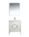 KubeBath | Vetro 30'' Gloss White Vanity W/ Quartz Counter Top (Back Splash Free) KubeBath - Vanities KubeBath   