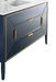 KubeBath | Vetro 48'' Gloss Blue Vanity W/ Quartz Counter Top (Back Splash Free) KubeBath - Vanities KubeBath   