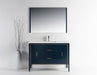 KubeBath | Vetro 48'' Gloss Blue Vanity W/ Quartz Counter Top (Back Splash Free) KubeBath - Vanities KubeBath   