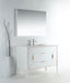 KubeBath | Vetro 60'' Gloss White Vanity W/ Quartz Counter Top (Back Splash Free) KubeBath - Vanities KubeBath   