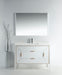 KubeBath | Vetro 60'' Gloss White Vanity W/ Quartz Counter Top (Back Splash Free) KubeBath - Vanities KubeBath   