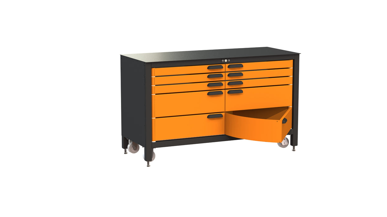 Swivel | 10 Drawer Workbench Swivel - Tool Storage Swivel Storage Solutions   