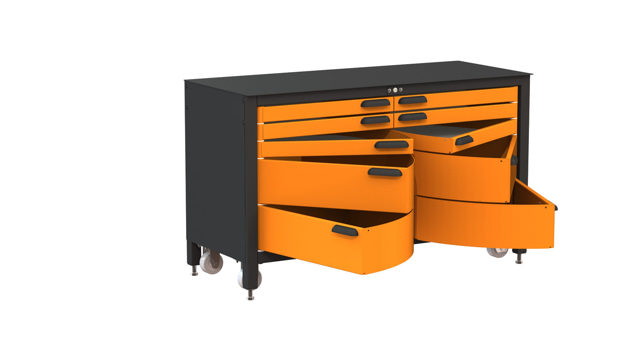 Swivel | 10 Drawer Workbench Swivel - Tool Storage Swivel Storage Solutions   