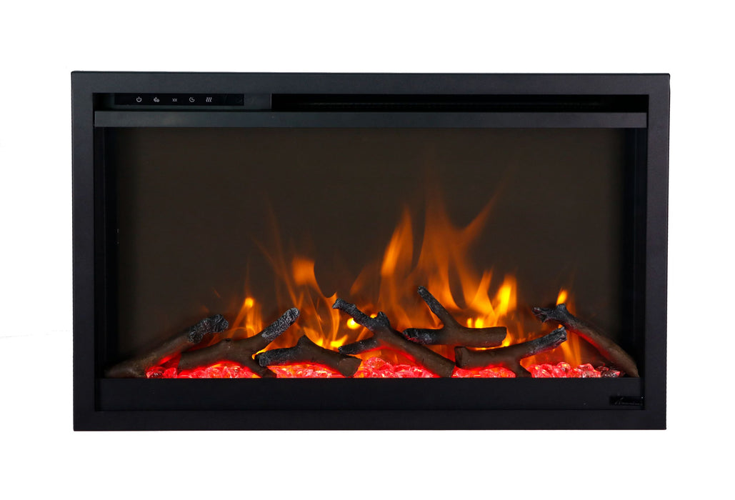 Amantii | Traditional Xtra-Slim | Built-In Electric Fireplace Amantii - Electric Fireplace Amantii   