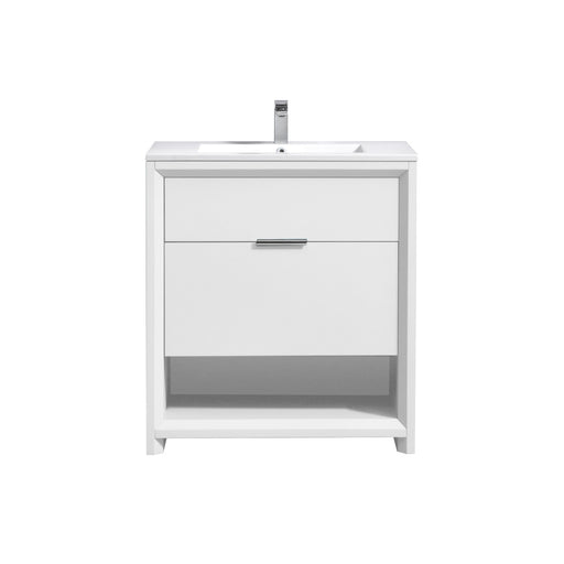 KubeBath | Nudo 32" Modern bathroom Vanity in Gloss White Finish KubeBath - Vanities KubeBath   