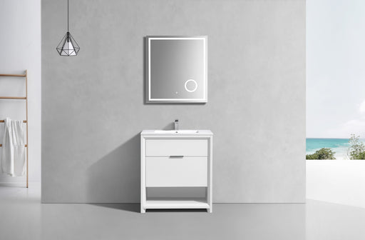 KubeBath | Nudo 32" Modern bathroom Vanity in Gloss White Finish KubeBath - Vanities KubeBath   