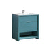 KubeBath | Nudo 32" Modern bathroom Vanity in Teal Green Finish KubeBath - Vanities KubeBath   