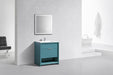 KubeBath | Nudo 32" Modern bathroom Vanity in Teal Green Finish KubeBath - Vanities KubeBath   