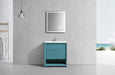 KubeBath | Nudo 32" Modern bathroom Vanity in Teal Green Finish KubeBath - Vanities KubeBath   