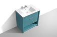 KubeBath | Nudo 32" Modern bathroom Vanity in Teal Green Finish KubeBath - Vanities KubeBath   