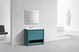 KubeBath | Nudo 40" Modern bathroom Vanity in Teal Green Finish KubeBath - Vanities KubeBath   