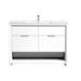 KubeBath | Nudo 48" Single Sink Modern bathroom Vanity in Gloss White Finish KubeBath - Vanities KubeBath   