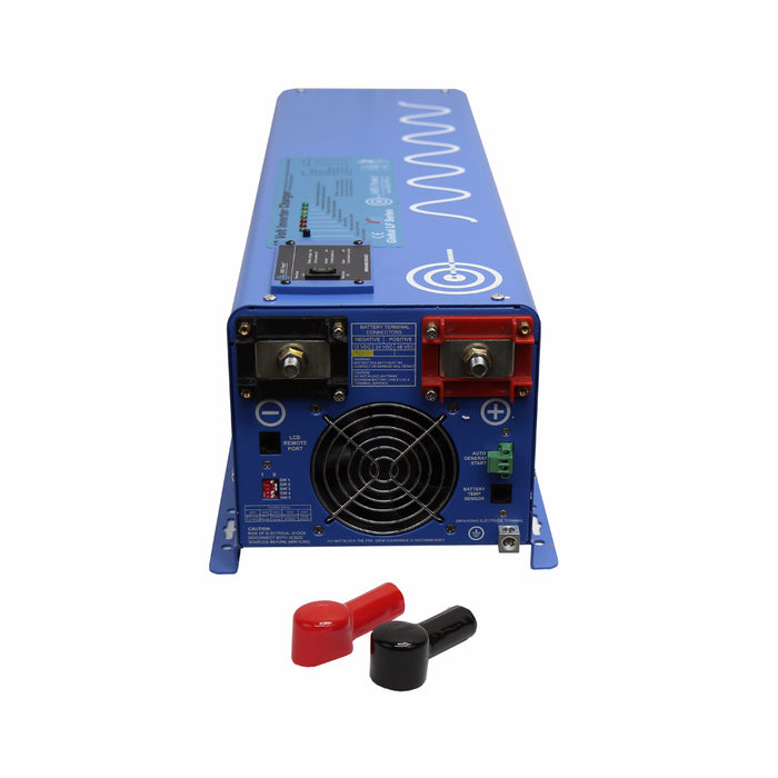 Aims Power | 4000 Watt Pure Sine Inverter Charger  - Charges at 120 VAC | PICOGLF4012120240VS Aims Power - Inverter Charger Aims Power   