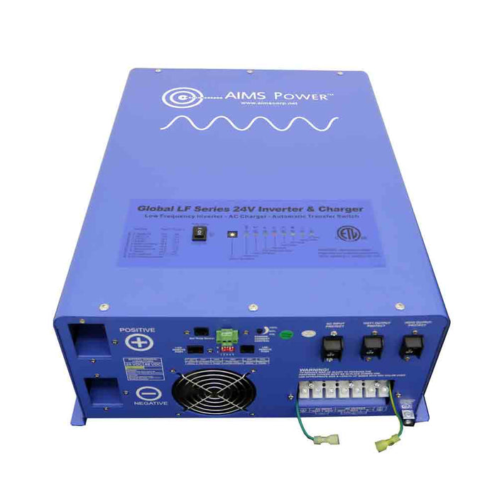 Aims Power | 6000 Watt Pure Sine Inverter Charger ETL Listed to UL 458 | PICOGLF6024240SUL Aims Power - Inverter Charger Aims Power   